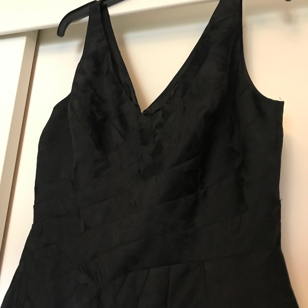 WHBM Little black Dress w Floral Design